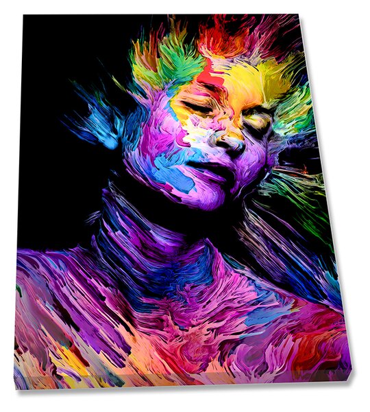 Tablou Decorativ Canvas Design Creativ Femeie Tanara 40×60 cm