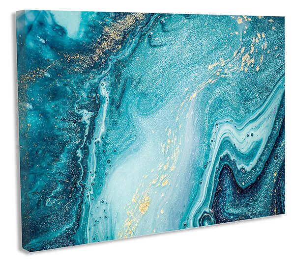Tablou decorativ canvas design abstract corai 100x140 cm