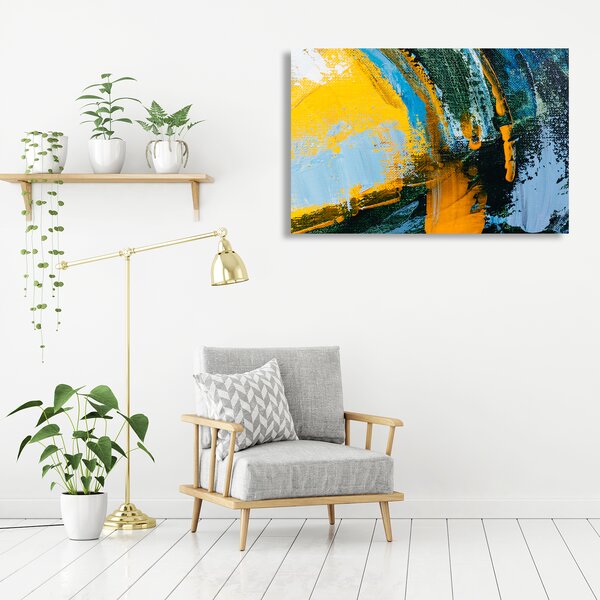 Tablou decorativ canvas design abstract multicolor 100×150 cm