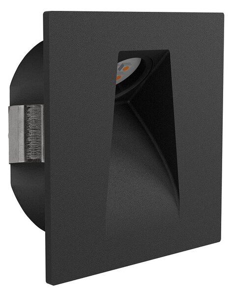 Corp de iluminat LED pentru scări MECINOS LED/2W/230V negru Eglo 99644