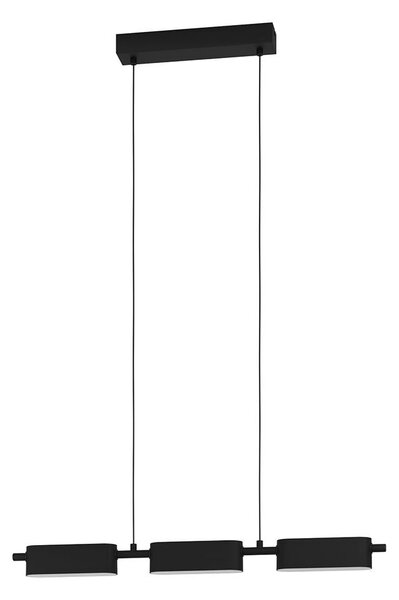 Lustră LED pe cablu dimabilă ROVIRA 3xLED/6,7W/230V neagră Eglo 99821