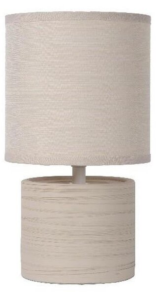 Lucide 47502/81/38 - Lampă de masă GREASBY 1xE14/40W/230V crem