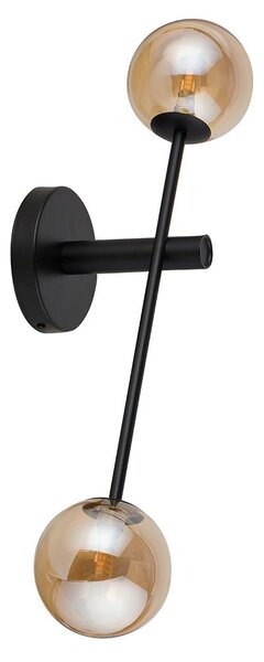 Aplică ORO 2xG9/12W/230V neagră/aurie