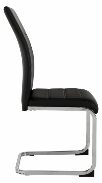 Scaun de sufragerie Valentina (negru). 1016405