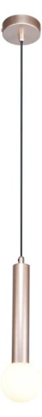ITALUX PND-33574-1-CF - Lustră suspendată pe cablu FILANO 1xG9/5W/230V aur roz