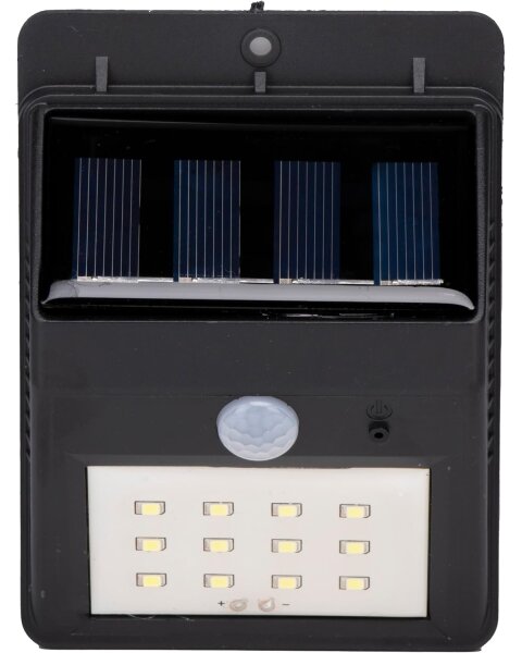 Grundig - Lampă solară de perete LED cu senzor de mișcare LED/1,2V 600 mAh IP44