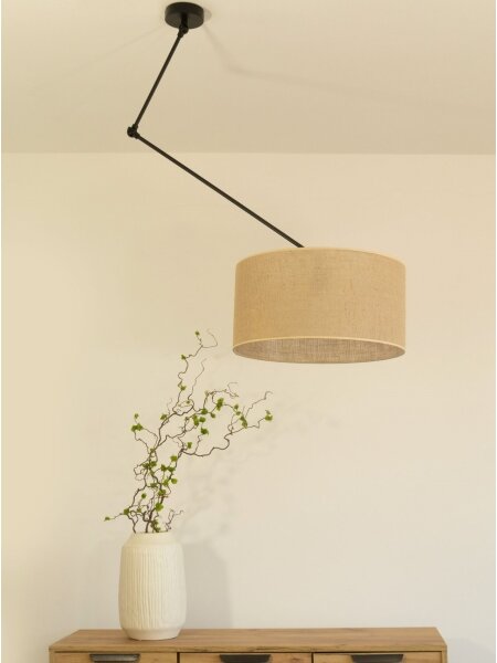 Lustră LED reglabilă pe tijă GORTA, 1xE27/60W/230V, iută