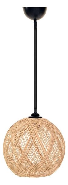 Lustră pe cablu JUTE 1xE27/60W/230V bej