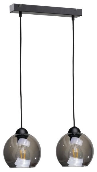 Lustră pe cablu UNO 2xE27/60W/230V neagră