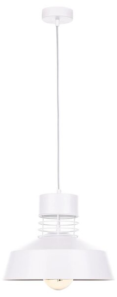 Lustră pe cablu TITANIUM 1xE27/60W/230V albă