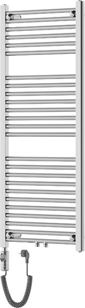 Mexen Mars, element electric de încălzire 1200x500 mm + tijă de încălzire 600 W, crom, W110-1200-500-2600-01