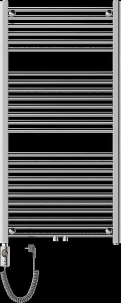 Mexen Mars, element electric de încălzire 1200x600 mm + tijă de încălzire 600 W, crom, W110-1200-600-2600-01