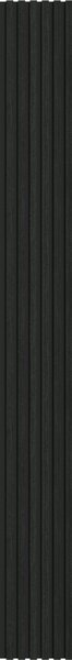 Mexen Lam-B, lamele acustice de perete 275 × 30 cm, placă HDF 4 mm, furnir tehnic, stejar negru argintiu, S100-275307-3015-025