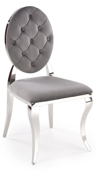 Scaun Houston 1801, Gri, Argint, 95x48x52cm, 7.5 kg