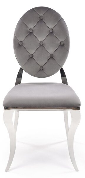 Scaun Houston 1801, Gri, Argint, 95x48x52cm, 7.5 kg