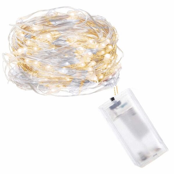 Instalatie cu 20 leduri cu baterii Springos pentru decoratiuni luminoase