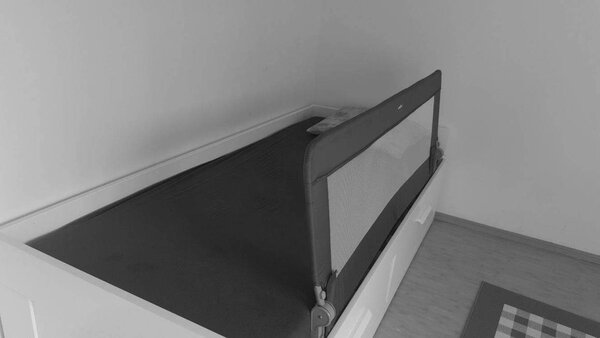 Protectie pat rabatabila pentru somiera adancita 150 cm Olmitos alb