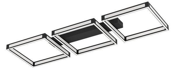 Plafonieră LED ALTAFLOR 3xLED/11,2W/230V neagră Eglo 99789