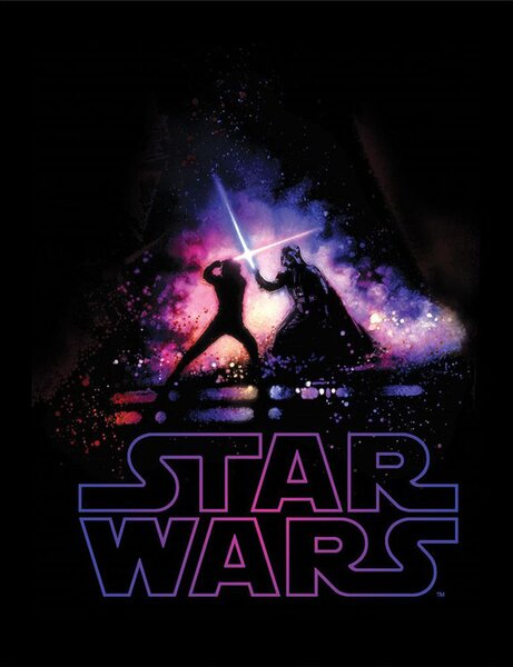 Poster înrămat Star Wars - Empire Strikes Back Scene