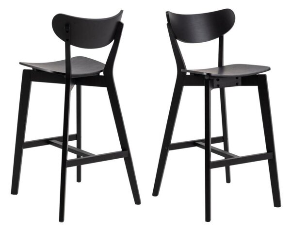 Scaun de bar Roxby negru