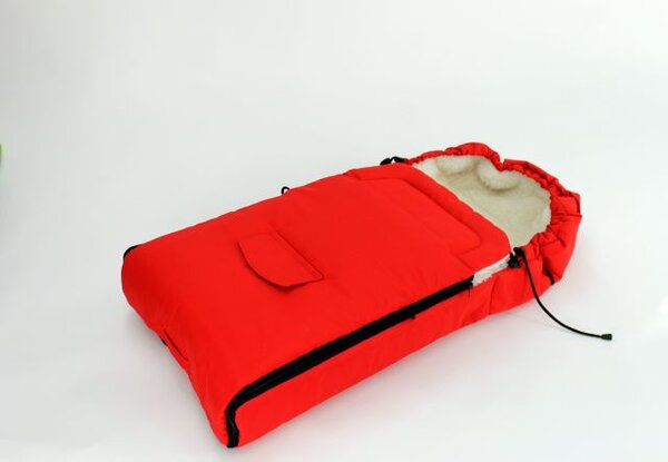 Sac de iarna pentru carucior cu interior din lana pentru 0-3 ani Rosu Camicco