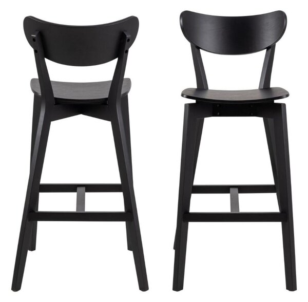 Scaun de bar Roxby negru
