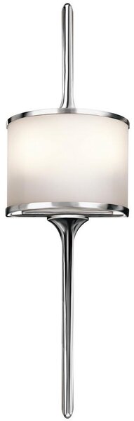 Aplică LED pentru baie MONA 2xG9/3,5W/230V IP44 Elstead KL-MONA-S-PC