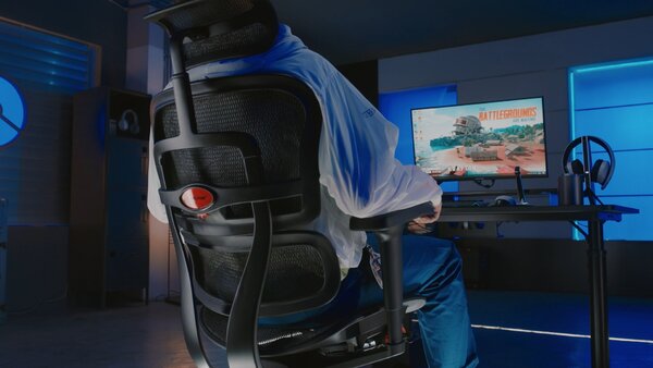 Scaun de gaming Ergohuman 2 Ultra Black Badge