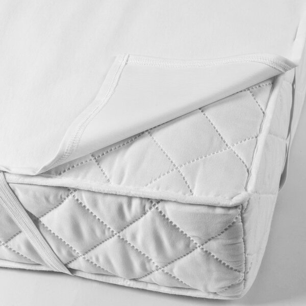 Protectie saltea impermeabila pentru patut co-sleeper din frotir Kidizi, dimensiune 90x50 cm