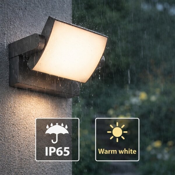 Aplică LED de exterior Brilagi ANKLE LED/18W/230V 3000K IP65