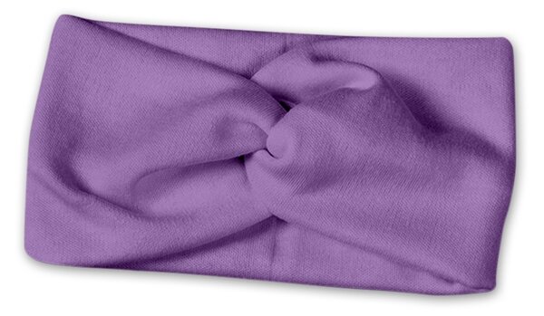 Set paturica si bentita din bumbac pentru nou-nascut Kidizi, Purple