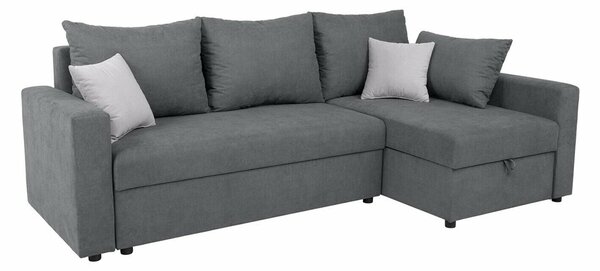 Colțar Boston 581, Funcția de dormit, Spațiu de depozitare, 240x138x89cm, 118 kg, Picioare: Plastic