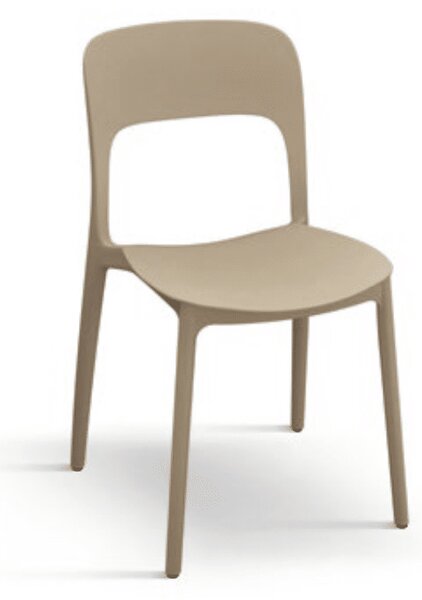 SCAUN ROSINNA -POLIPROPILENA- HORECA - ROZ