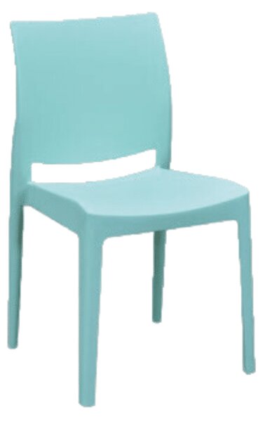 SCAUN PASTELLO - POLIPROPILENA - HORECA - VERDE FISTIC