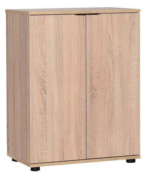 Pantofar Adore Dynamic, 2 usi, 5 rafturi, Sonoma, 60x78x34 cm