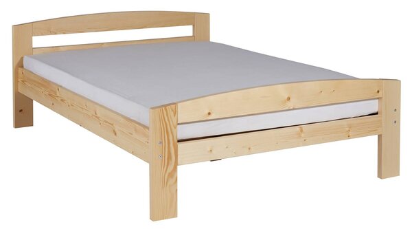 Pat dormitor Serena, lemn brad, 2 persoane ,140x200 cm