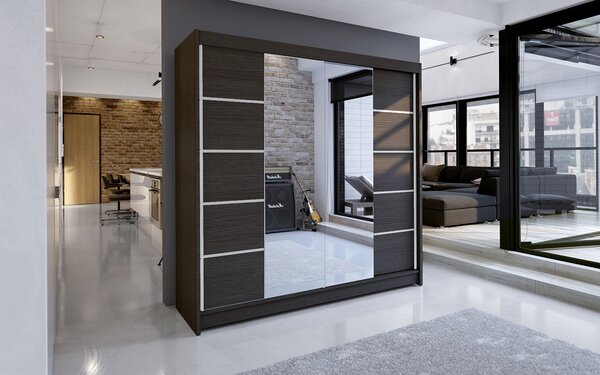 Dulap de haine Tatiana 5 (ciocolățiu). Promo -17%. 1032264