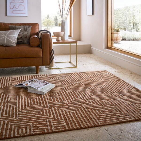 Covor teracotă 120x170 cm Kylo – Flair Rugs
