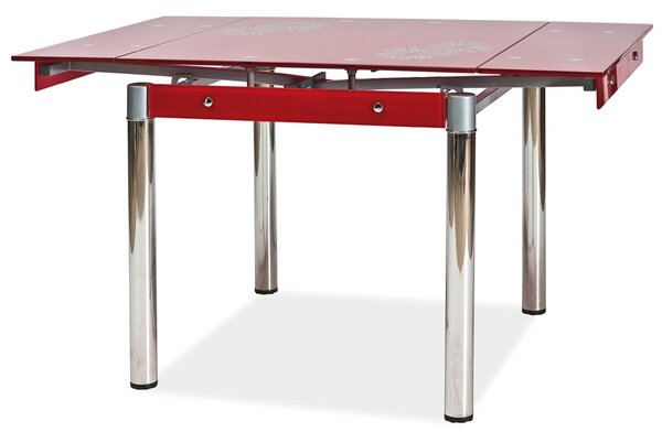 Masă de sufragerie Alnitak (roșu) (pentru 4 persoane). 760179