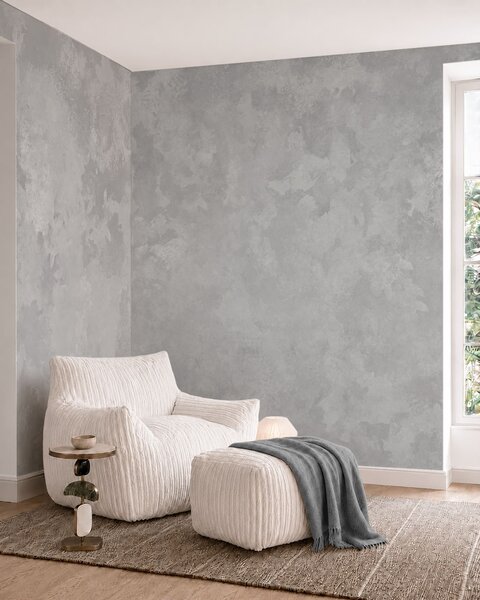Tapet Textură de culoare gri perlat deschis, cu tranziții tonale delicate, de tip noros, Fototapet Textură, w05814v1 : Uwalls.ro