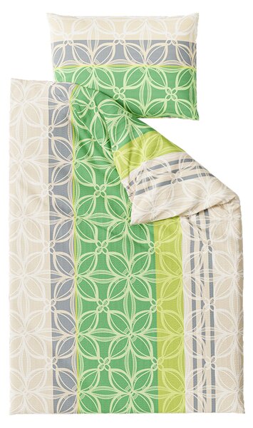 Lenjerie de pat creponata ROMANCE verde Dimensiune lenjerie de pat: 70 x 90 cm | 140 x 200 cm