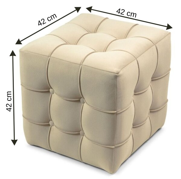 Taburete Lizmon (crem). Promo -19%. 1153820