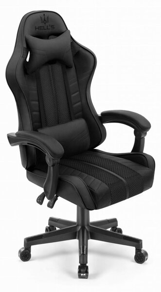 Scaun de gaming negru 1004 BLACK