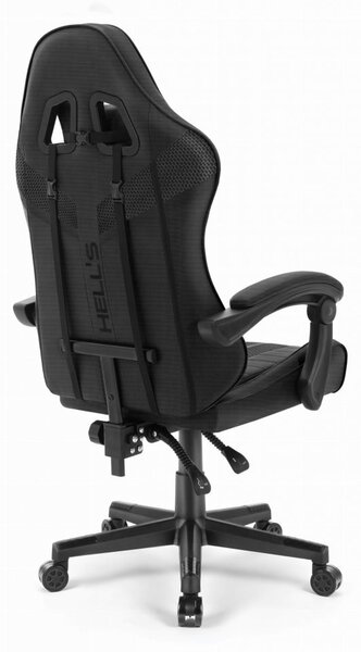 Scaun de gaming negru 1004 BLACK