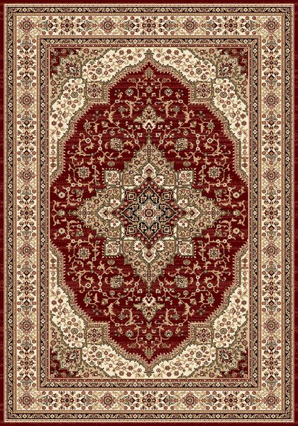 Covor Clasic, Lotos 15082, Grena , Diverse Dimensiuni, 1800 gr mp