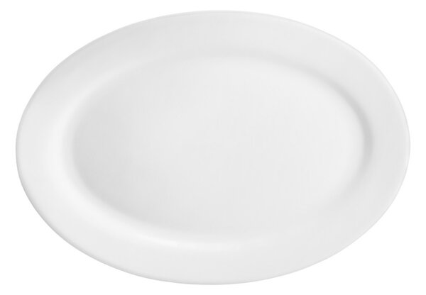 Platou oval 30cm Basic White