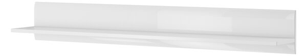 Raft 160 cm Tashia Typ 01 (alb + alb ultralucios). 1030193