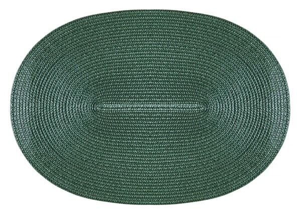Suport farfurii oval 30x45cm verde inchis Hawai