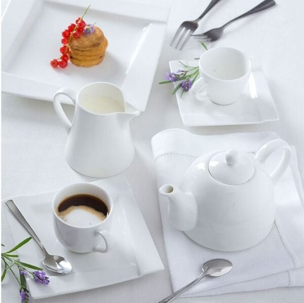 Set servire ceai sau cafea, 12 piese, 6 persoane, Kubiko
