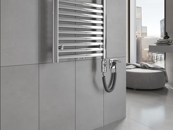 Mexen Hades, element electric de încălzire 1200 x 500 mm, 600 W, crom, W104-1200-500-2600-01